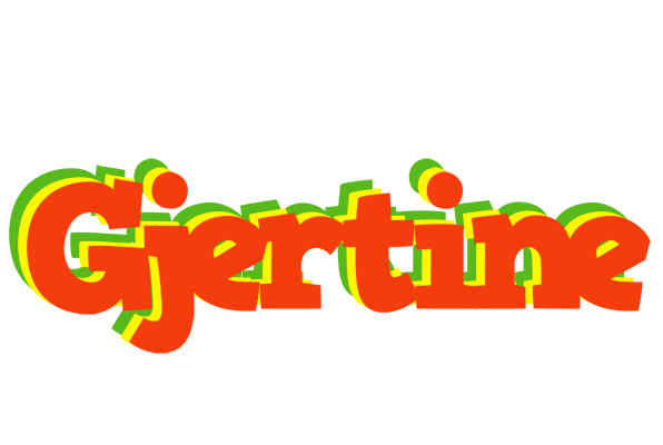 Gjertine bbq logo