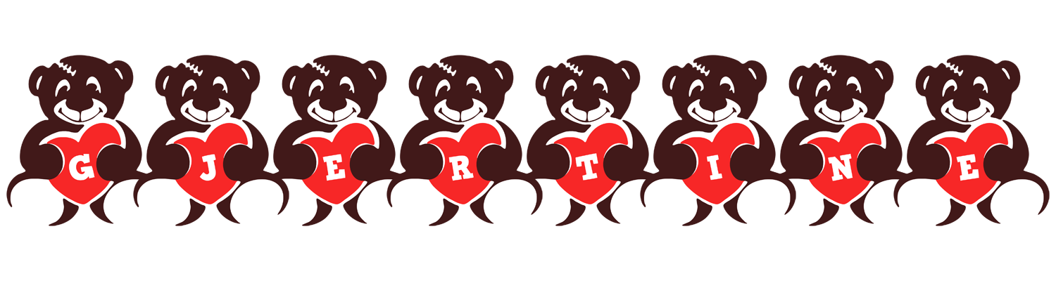 Gjertine bear logo
