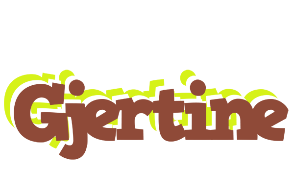 Gjertine caffeebar logo