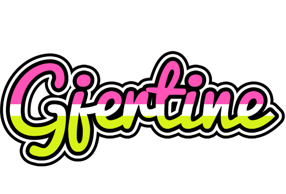 Gjertine candies logo