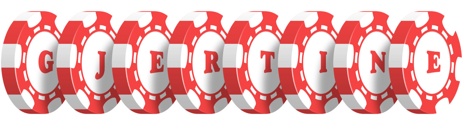 Gjertine chip logo