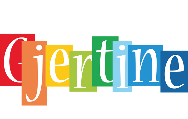 Gjertine colors logo