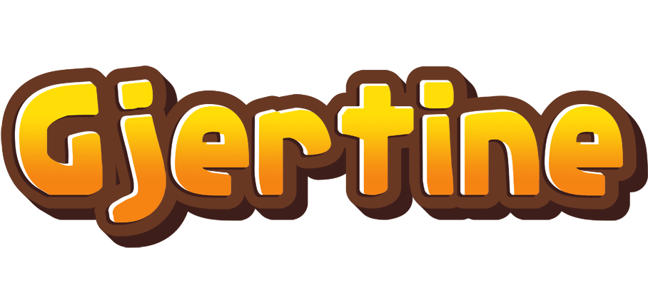 Gjertine cookies logo