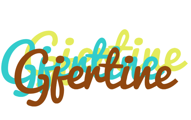 Gjertine cupcake logo