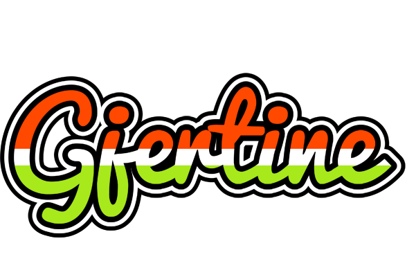 Gjertine exotic logo