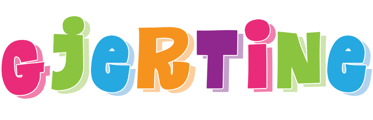 Gjertine friday logo