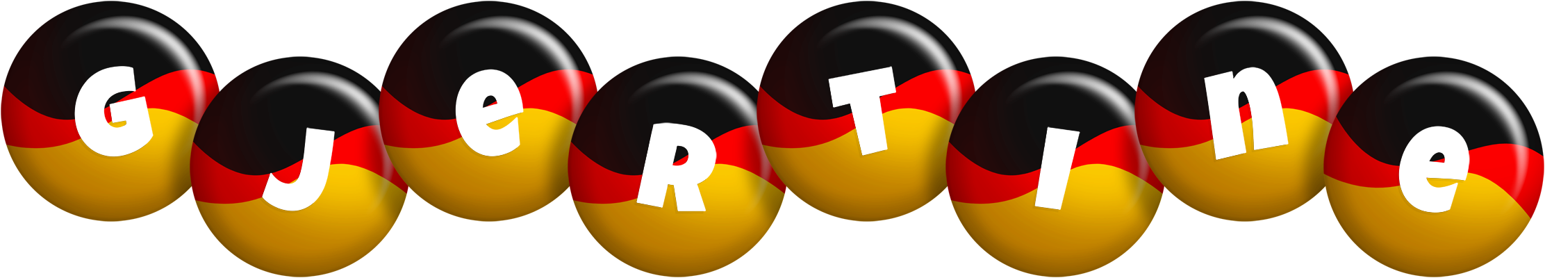 Gjertine german logo