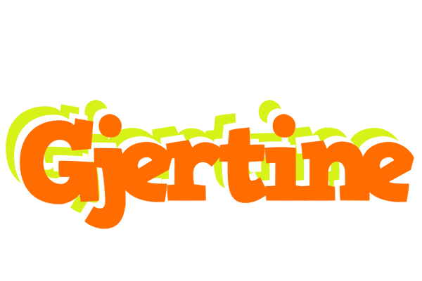 Gjertine healthy logo