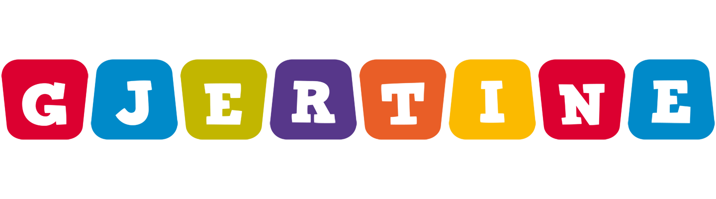 Gjertine kiddo logo