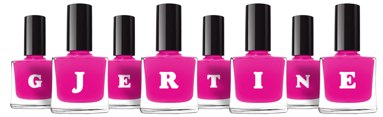 Gjertine nails logo