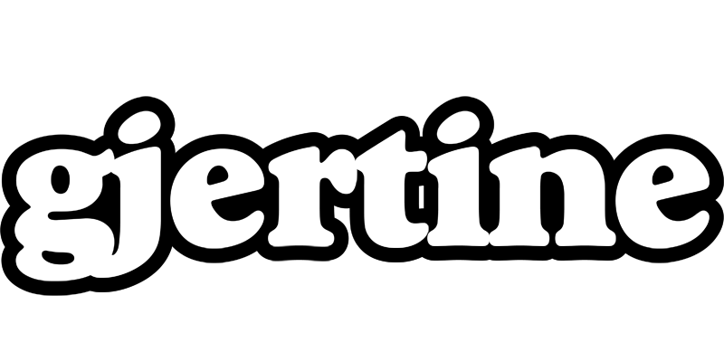 Gjertine panda logo