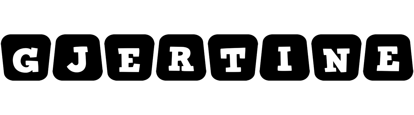 Gjertine racing logo