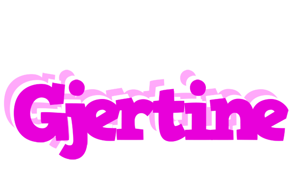 Gjertine rumba logo