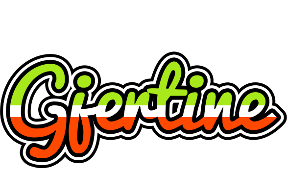 Gjertine superfun logo