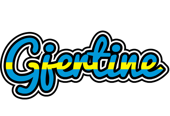 Gjertine sweden logo