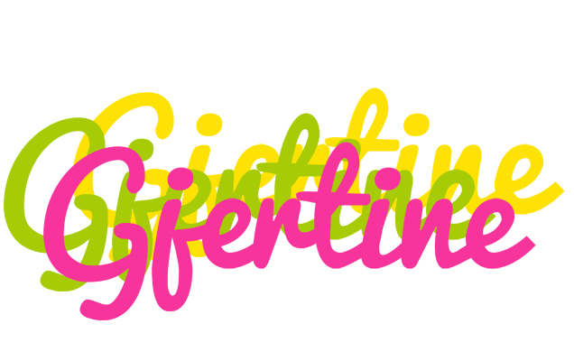 Gjertine sweets logo