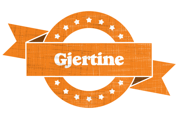 Gjertine victory logo