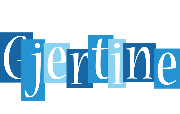 Gjertine winter logo