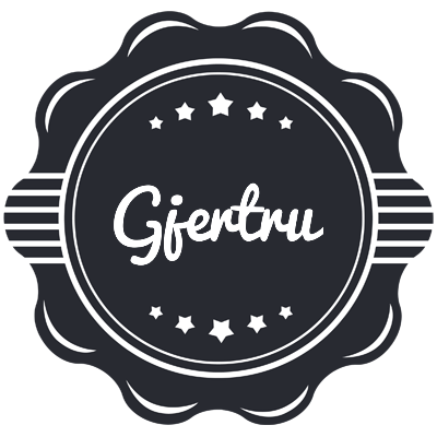 Gjertru badge logo