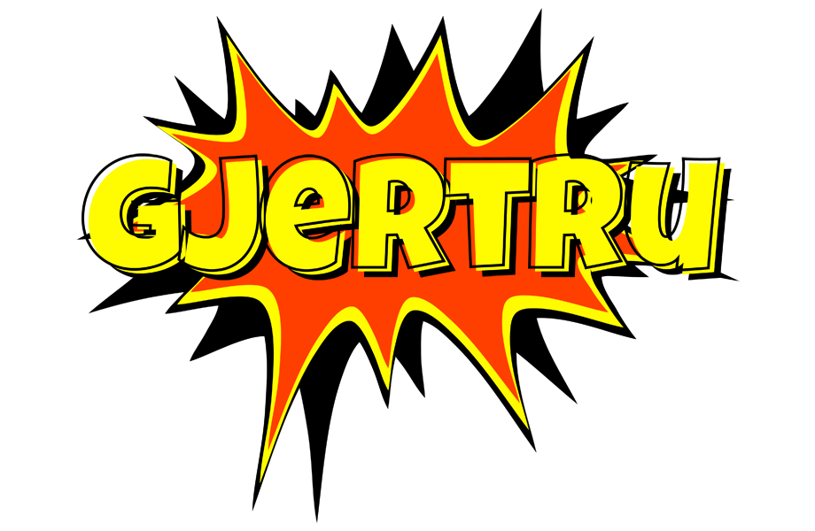 Gjertru bazinga logo