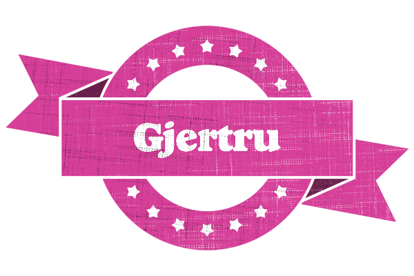 Gjertru beauty logo