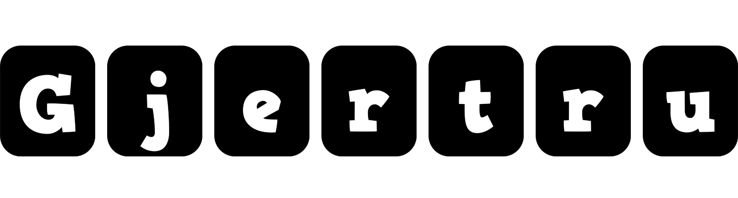 Gjertru box logo
