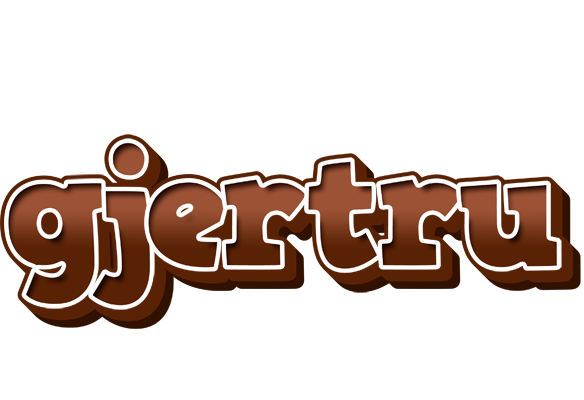 Gjertru brownie logo
