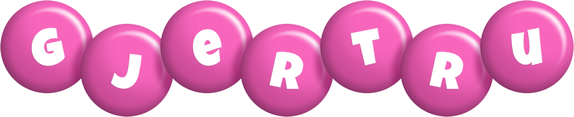 Gjertru candy-pink logo