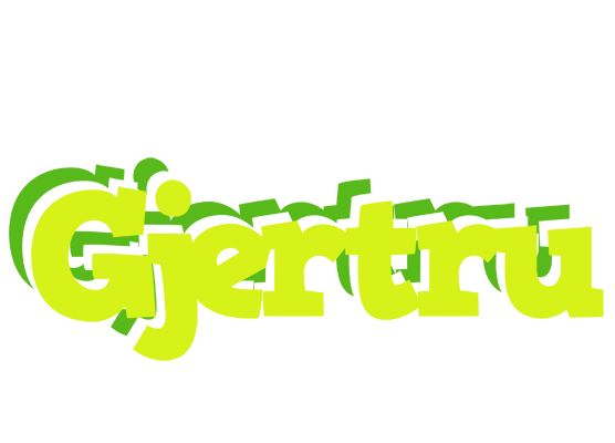 Gjertru citrus logo