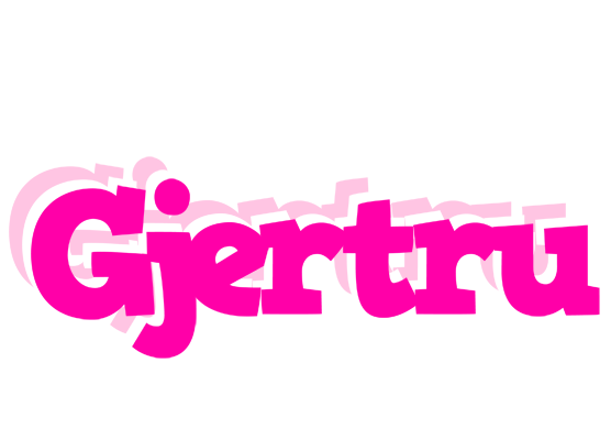 Gjertru dancing logo