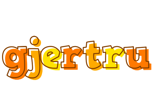 Gjertru desert logo