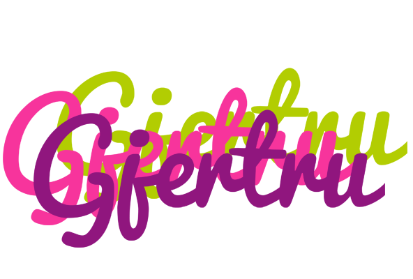 Gjertru flowers logo