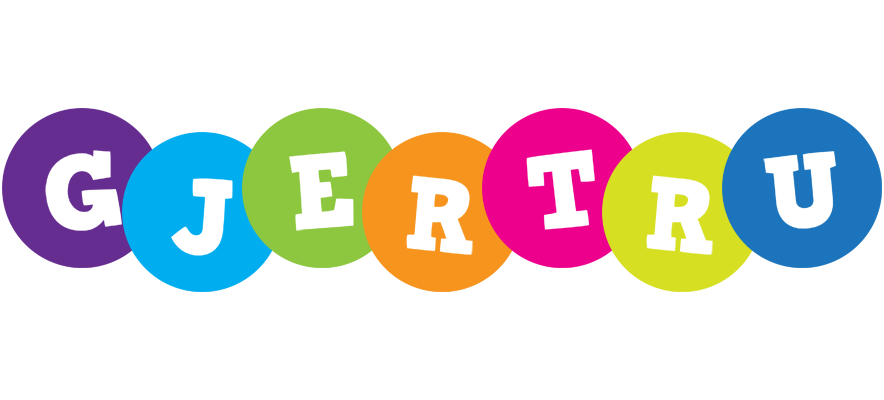 Gjertru happy logo