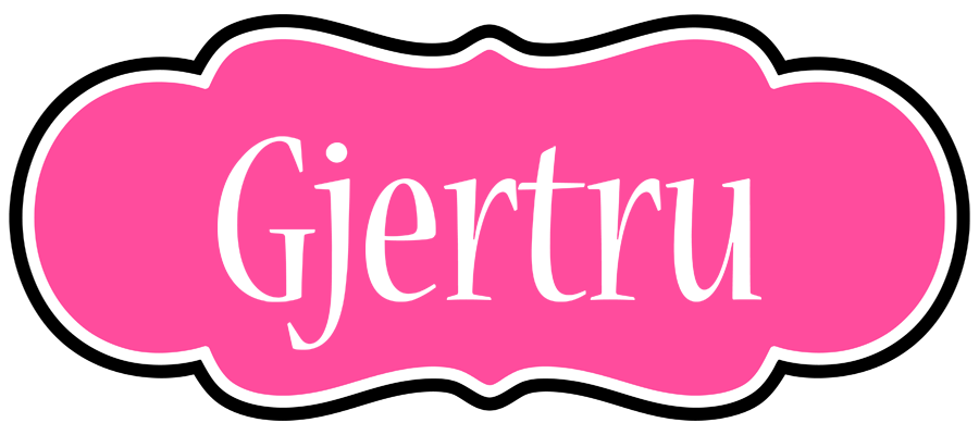 Gjertru invitation logo