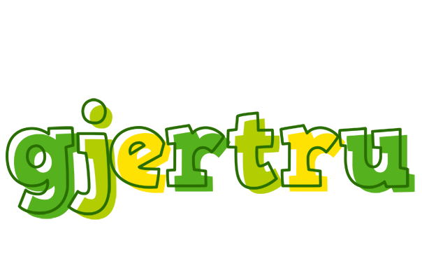 Gjertru juice logo