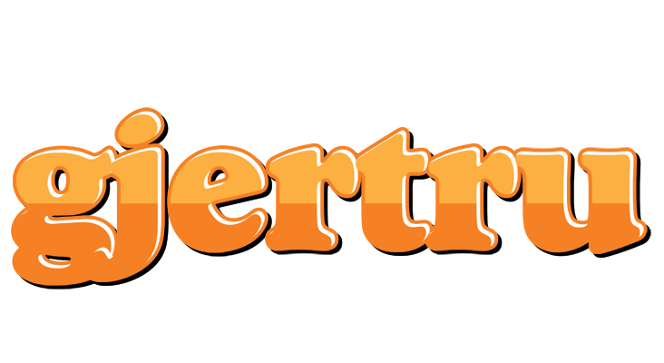 Gjertru orange logo