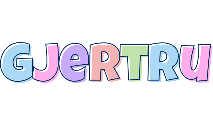 Gjertru pastel logo