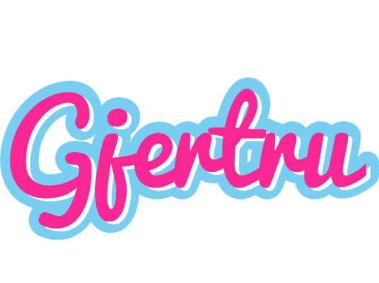 Gjertru popstar logo