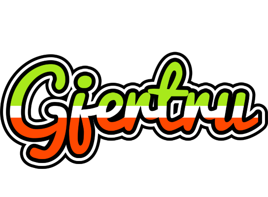 Gjertru superfun logo