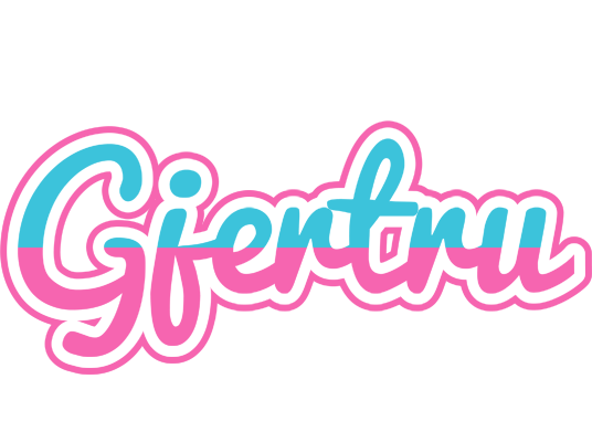Gjertru woman logo