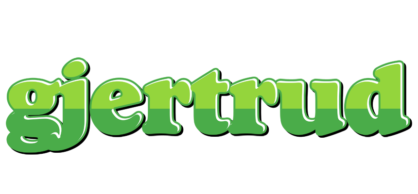 Gjertrud apple logo