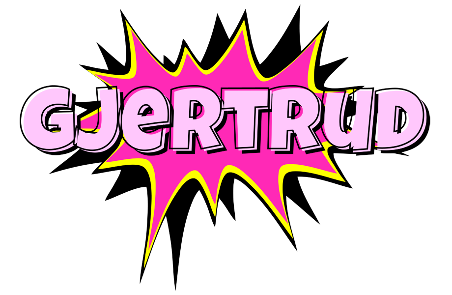 Gjertrud badabing logo