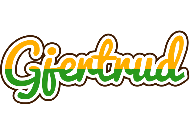 Gjertrud banana logo