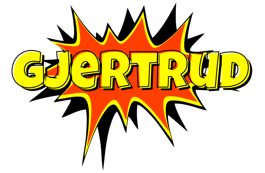 Gjertrud bazinga logo