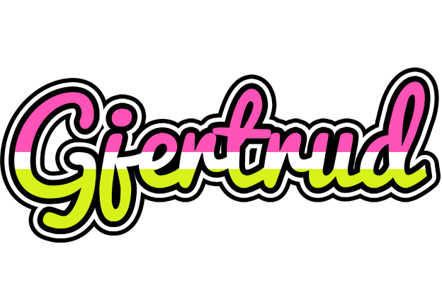 Gjertrud candies logo