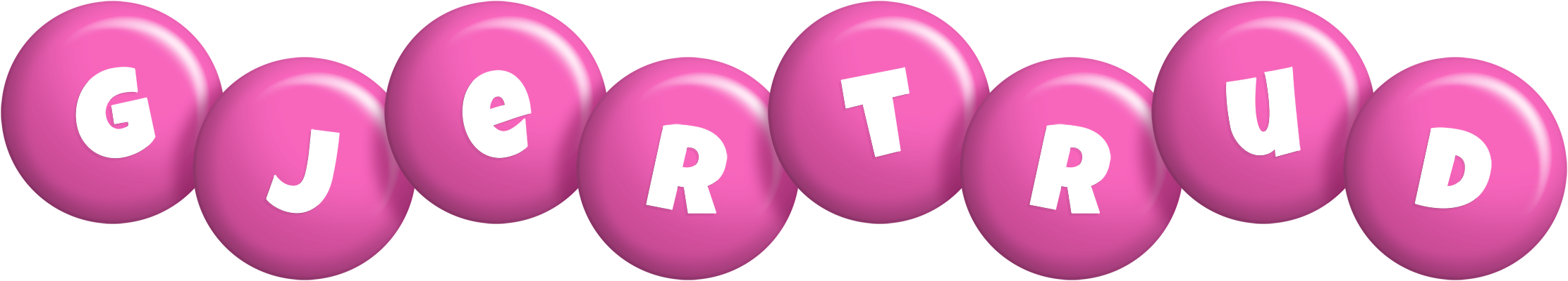 Gjertrud candy-pink logo