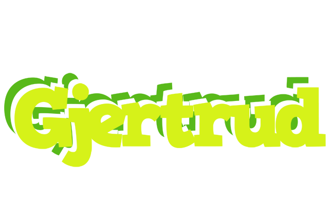 Gjertrud citrus logo