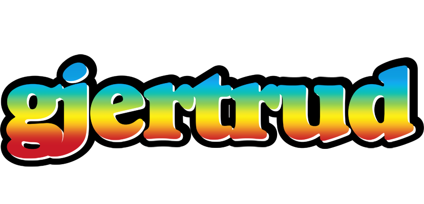 Gjertrud color logo