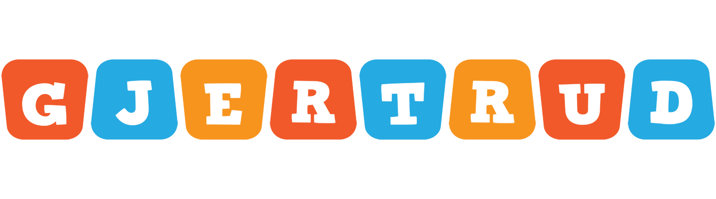 Gjertrud comics logo