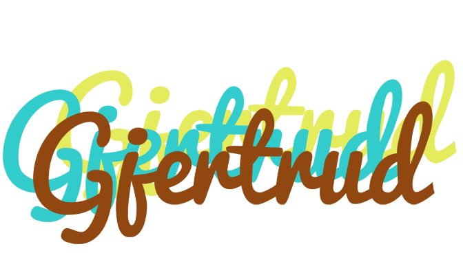 Gjertrud cupcake logo